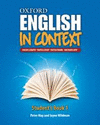 ENGLISH IN CONTEXT 1 STUDENTS + CD