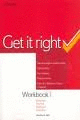 GET IT RIGHT 1 BACHILLER WORBOOK