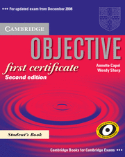 OBJECTIVE FIRST CERTIFICATE STUDENT'S BOOK 2ND EDITION