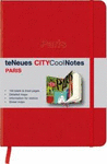 CITY NOTES RED/CITY COLLAGE PARIS LIBRETA NOTAS 10 X15 CM