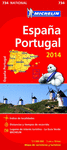 MAPA NATIONAL ESPAÑA - PORTUGAL 2014