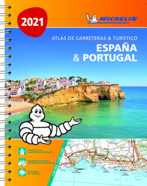 ATLAS ESPAÑA Y PORTUGAL 2021 A4