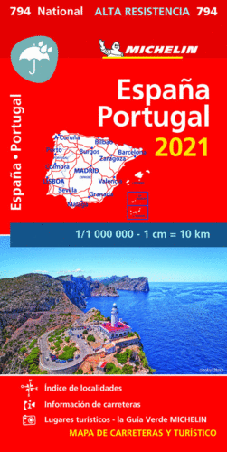 MAPA NATIONAL ESPAÑA - PORTUGAL 2021 