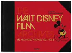 THE WALT DISNEY FILM ARCHIVES. THE ANIMATED MOVIES 1921-1968. INGLES. CON CUADER
