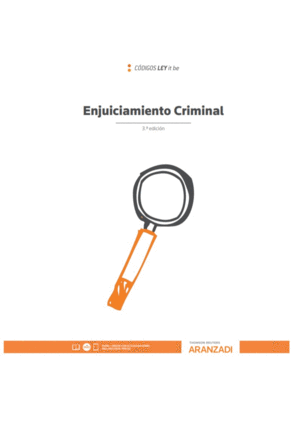 ENJUICIAMIENTO CRIMINAL (LEYITBE) (PAPEL + E-BOOK)