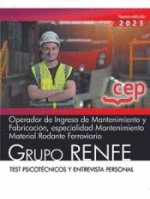 OPERADOR DE INGRESO DE MANTENIMIENTO Y FABRICACION ESPECIALIDAD Y MANT