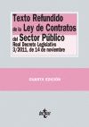 TEXTO REFUNDIDO DE LA LEY DE CONTRATOS DEL SECTOR PÚBLICO