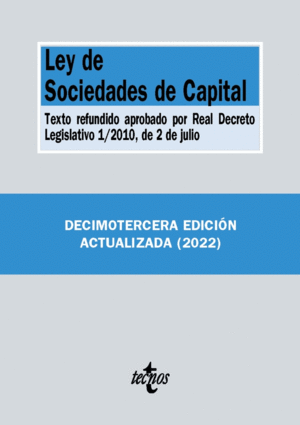 LEY DE SOCIEDADES DE CAPITAL 2022