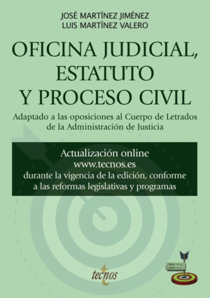 OFICINA JUDICIAL, ESTATUTO Y PROCESO CIVIL