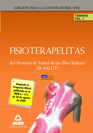 EL IB-SALUT. TEMARIO. VOLUMEN II