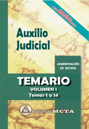 AUXILIO JUDICIAL. TEMARIO VOL. I