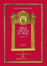 OBRAS COMPLETAS EN PROSA VOLUMEN 7